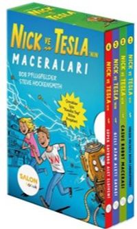 Nick ve Tesla (Kutulu 4 Kitap Takım)