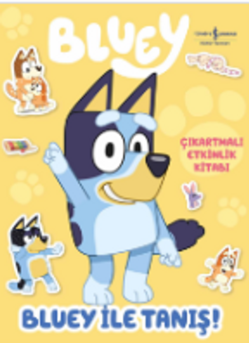 Bluey ile Tanış / Çıkartmalı Etkinlik Kitabı