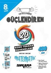 8.⁠ ⁠Sınıf Güçlendiren Matematik 20'li Konu Tekrar Denemesi (Video Çözümlü)