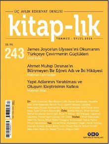 Kitap–lık 243 / Temmuz - Eylül 2026