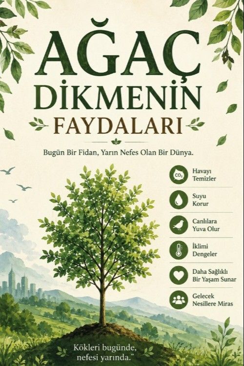 Ağaç Dikmenin Faydaları