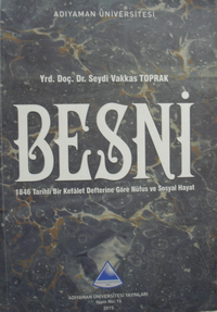Besni 1846 Tarihli Bir Kefalet Defterine Göre Nüfus ve Sosyal Hayat / 14-A-30