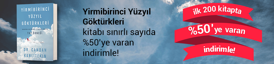 Dr. Candan Karlıtekin'in "Yirmibirinci Yüzyıl Göktürkleri" kitabı 380,00₺ yerine sadece 190,00₺!