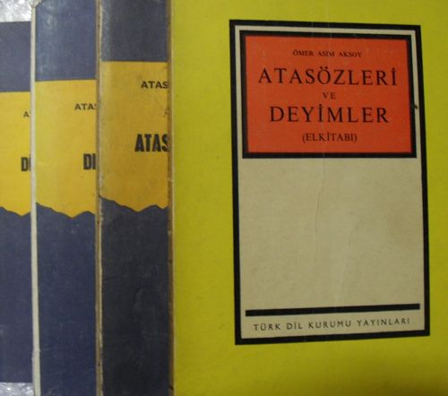 Atasözleri ve Deyimler (4 Kitap: 1-Atasözleri Sözlüğü, 2-Deyimler Sözlüğü, 3-Dizin ve Kaynakça, 4-Atasözleri ve Deyimler El Kitabı) / 2-F-47