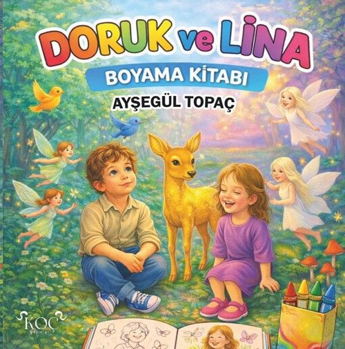 Doruk ve Lina Boyama Kitabı