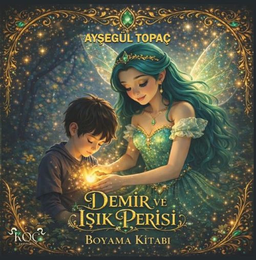 Demir ve Işık Perisi Boyama Kitabı