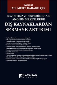 Dış Kaynaklardan Sermaye Artırımı