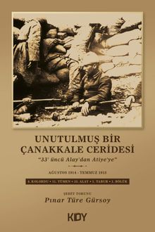 Unutulmuş Bir Çanakkale Ceridesi