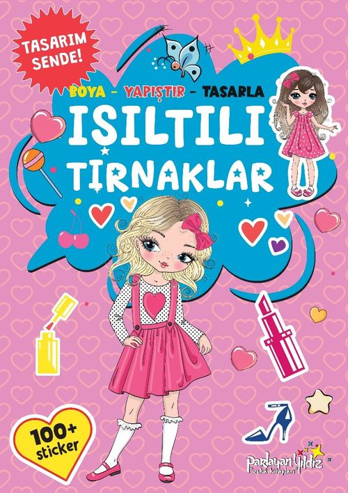 Işıltılı Tırnaklar / Boya-Yapıştır-Tasarla