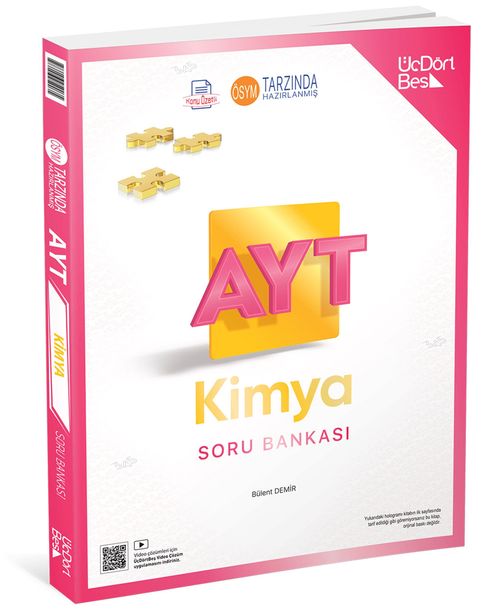 AYT Kimya Konu Özetli Video Çözümlü Soru Bankası