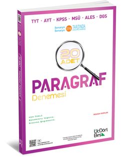 2026 Tüm Adaylar için 20'li Paragraf Denemesi (Video Çözümlü, ÖSYM Tarzında Hazırlanmış)
