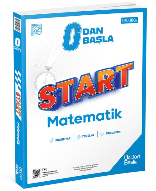 0'dan Başla Start Matematik Soru Bankası Şenol Hoca (Video Çözümlü)