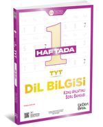 1 Haftada TYT Dil Bilgisi (Video Çözümlü, Konu Anlatımlı, ÖSYM Tarzında Hazırlanmış)
