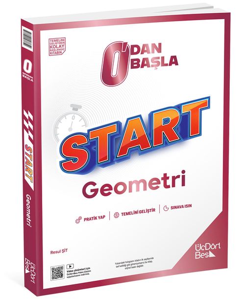 0'dan Başla Start Geometri Soru Bankası (Video Çözümlü)