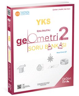 TYT-AYT Geometri Soru Bankası 2. Kitap (Video Çözümlü, ÖSYM Tarzında Hazırlanmış)