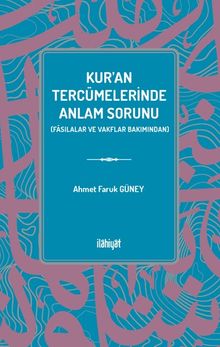 Kur'an Tercümelerinde Anlam Sorunu