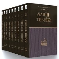 Sahih Tefsir (8 Cilt Takım) - Kur'an-ı Kerim Tefsiri (Sıvama Cilt - Kutulu)