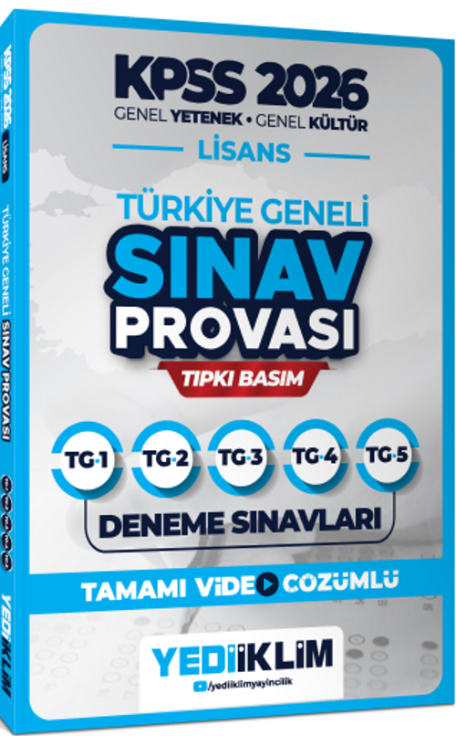 2026 KPSS Lisans Genel Yetenek Genel Kültür Türkiye Geneli Video Çözümlü Denemeler