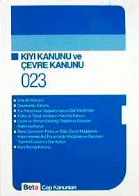 Kıyı Kanunu ve Çevre Kanunu / Cep Kitapları 023
