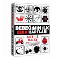 Diytoy Bebeğimin Ilk Zeka Kartları Set-1 / 0-6 Ay(72199)
