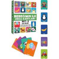 Bebeğim İlk Zeka Kartları 12-24 Ay Erken Eğitim Zeka Kartı(72212)