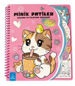 Minik Patiler Boyama ve Çıkartma Eğlencesi (Spiralli)