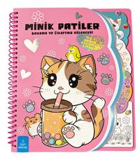 Minik Patiler Boyama ve Çıkartma Eğlencesi (Spiralli)
