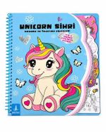 Unicorn Sihri Boyama ve Çıkartma Eğlencesi (Spiralli)