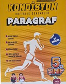 5. Sınıf Kondisyon Haftalık Denemeler Paragraf (Video Çözümlü, Mobil Kütüphane, Akıllı Optik)