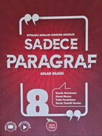 8. Sınıf Sadece Paragraf Anlam Bilgisi (Akıllı Tahta Uyumlu - Video Çözümlü)