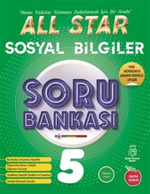 5. Sınıf All Star Sosyal Bilgiler Soru Bankası (Video Çözümlü)