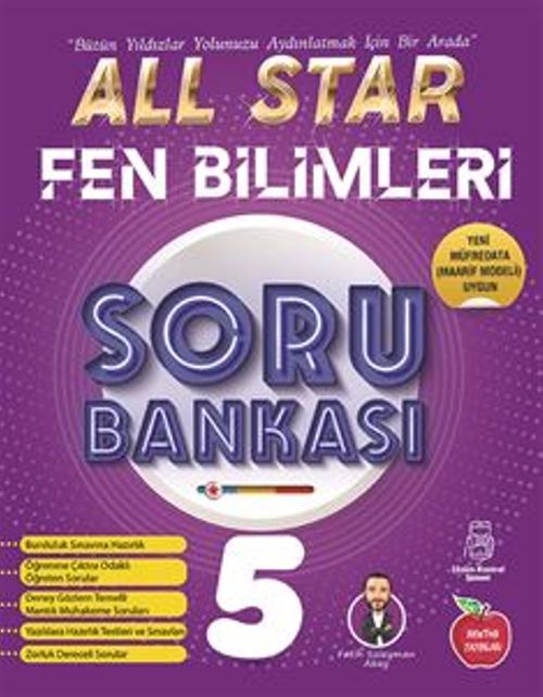 5. Sınıf All Star Fen Bilimleri Soru Bankası (Video Çözümlü)