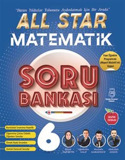 6. Sınıf All Star Matematik Soru Bankası (Video Çözümlü)