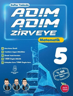 Adım Adım Zirveye 5. Sınıf Matematik (Defter Tadında, Video Çözümlü)