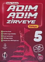 Adım Adım Zirveye 5. Sınıf Türkçe (Defter Tadında, Video Çözümlü)