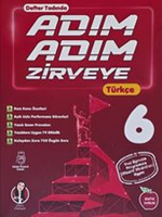 Adım Adım Zirveye 6. Sınıf Türkçe (Defter Tadında, Video Çözümlü)