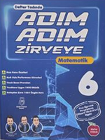 Adım Adım Zirveye 6. Sınıf Matematik (Defter Tadında, Video Çözümlü)