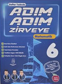 Adım Adım Zirveye 6. Sınıf Matematik (Defter Tadında, Video Çözümlü)