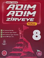 Adım Adım Zirveye 8. Sınıf Türkçe (Defter Tadında, Video Çözümlü)