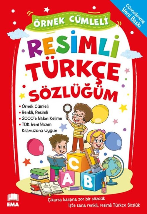 Renkli Resimli Türkçe Sözlüğüm TDK Uyumlu (Örnek Cümleli)