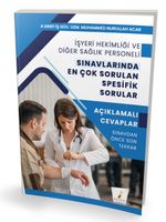 İşyeri Hekimliği ve Diğer Sağlık Personeli Sınavlarında En Çok Sorulan Spesifik Sorular