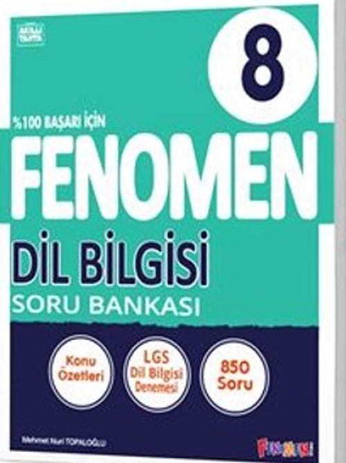 Fenomen 8.Sınıf Dil Bilgisi Soru Bankası (Video Çözümlü)