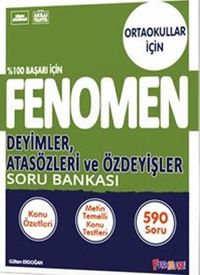 Fenomen 8. Sınıf Deyimler, Atasözleri ve Özdeyişler Soru Bankası (Video Çözümlü)