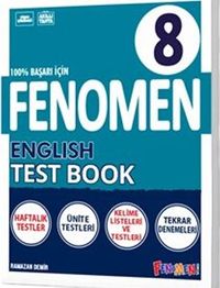 Fenomen 8.Sınıf English Test Book (Video Çözümlü)