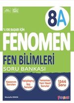 Fenomen 8.Sınıf Fen Bilimleri Soru Bankası (A) (Video Çözümlü)