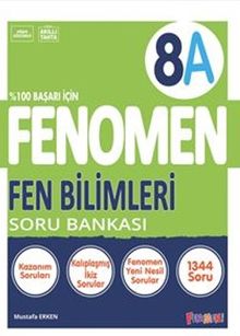 Fenomen 8.Sınıf Fen Bilimleri Soru Bankası (A) (Video Çözümlü)