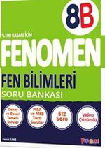 Fenomen 8.Sınıf Fen Bilimleri Soru Bankası (B) (Video Çözümlü)