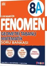 Fenomen 8.Sınıf Geometri Tabanlı Matematik Soru Bankası (A) (Video Çözümlü)