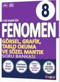 Fenomen 8.Sınıf Görsel ve Grafik Okuma Soru Bankası (Video Çözümlü)