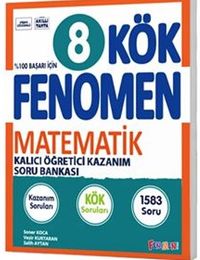 Fenomen 8.Sınıf Kök Matematik Soru Bankası (Video Çözümlü)